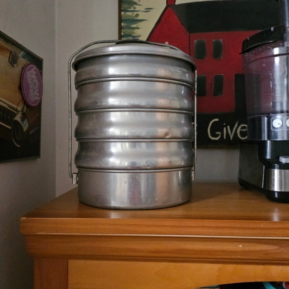 Aluminum Stackable Pinic set - Picture 2 of 8